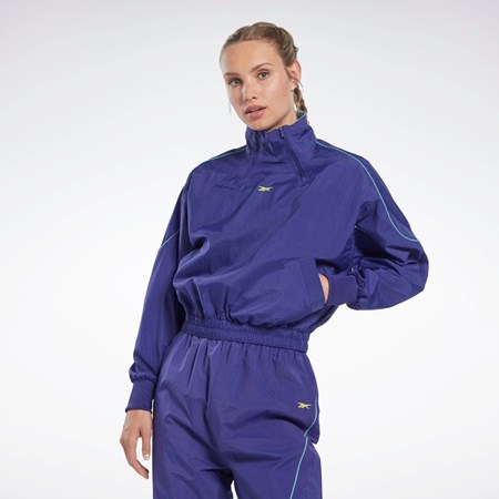 Reebok Les Mills® Woven Cover-Up Violet | 1437290-IW